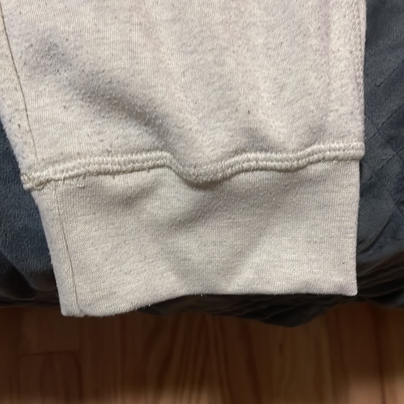 Cream/Beige Monumeny Large Sweatpants - Picture 2 of 4